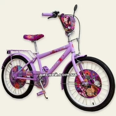 Детский велосипед 20 д. 192006 Minnie Mouse, со звонком
