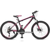 Спортивный велосипед 24д. G24YOUNG A24.4, черно-розовый