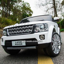 Двухместный детский электромобиль M 4063 EBLR-1, Land Rover, мягкое сиденье фото 54