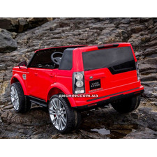 Двухместный детский электромобиль M 4063 EBLR-3, Land Rover, мягкое сиденье фото 14
