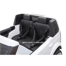 Двухместный детский электромобиль M 4063 EBLR-3, Land Rover, мягкое сиденье фото 86