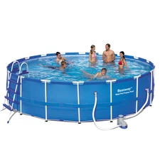 Каркасный бассейн BestWay 56100, 457 х 122 см., с фильтр-насосом фото 37