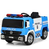 Детский электромобиль M 4076 EBLR-4, Полиция, мягкое сиденье