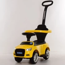 Детская каталка-толокар M 3503 A(MP3)-6 Audi, желтая