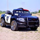 Детский электромобиль M 4108 EBLR-2 Police, кожаное сиденье