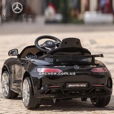 Детский электромобиль M 4062 EBLR-2 Mercedes, кожаное сиденье, черный фото 54