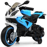 Детский мотоцикл M 4103-1-4 BMW, бело-синий