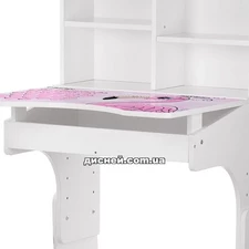 Детская парта W 2071-74-2 со стульчиком, Flamingo , белая купить