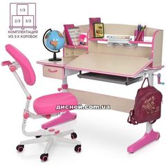 Купить Детская парта M 4092-8, со стульчиком, розовая