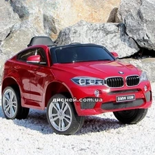 Детский электромобиль JJ 2199 EBLRS-3, BMW в автопокраске, красный фото 14