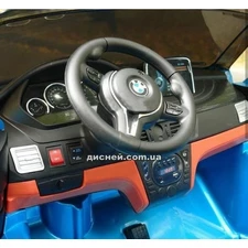 Детский электромобиль JJ 2199 EBLRS-4, BMW в автопокраске, синий фото 86