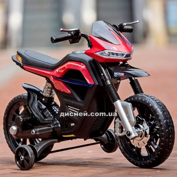 Детский мотоцикл JT 5158-3, Yamaha, красный - Купить в Украине