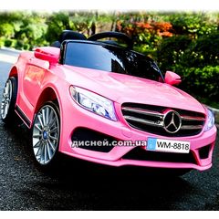 Детский электромобиль M 2772 EBLR-8 Mercedes, мягкое сиденье, розовый