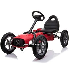 Купить Карт M 4119-3 детский, надувные колеса, красный