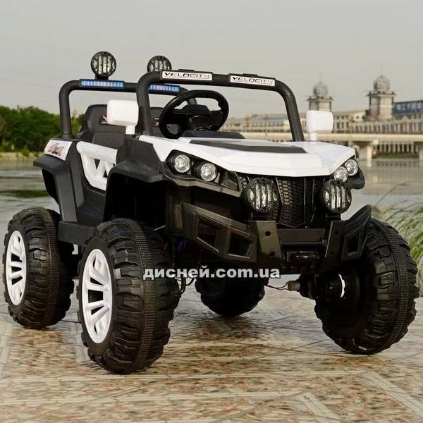 Детский электромобиль T-7840 EVA WHITE Багги, белый - Купить в