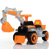 Детский трактор M 4144 L-7, электромобиль, оранжевый