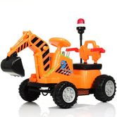 Детский трактор M 4143 L-7 электромобиль, оранжевый