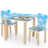 Детский столик 506-60 Сова, со стульчиками