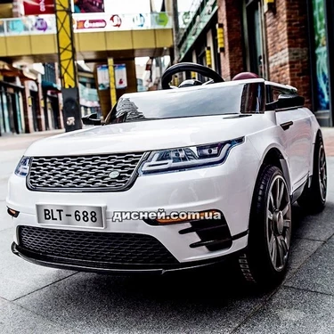 Детский электромобиль T-7834 EVA WHITE, Land Rover
