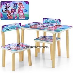 Купить Детский столик 507-25 со стульчиками, Enchantimals