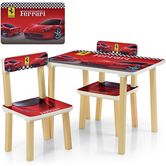 Детский столик 507-47 Ferrari, со стульчиками
