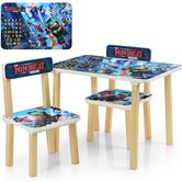 Детский столик 507-57 Ninjago, со стульчиками