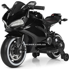 Купить Детский мотоцикл M 4104 ELS-2, автопокраска, черный