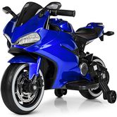 Детский мотоцикл M 4104 ELS-4, автопокраска, синий