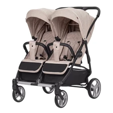 Коляска прогулочная CARRELLO Connect CRL-5502/1 Cotton Beige, для двойни купить