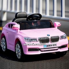 Купить Детский электромобиль M 3271 EBLR-8 BMW, кожаное сиденье, розовый