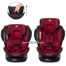 Автокресло ME 1045 EVOLUTION 360º Deep Red, красное фото 14