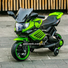 Детский мотоцикл M 4116-5 на аккумуляторе, зеленый фото 37
