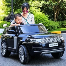 Детский электромобиль M 4175 EBLR-2 Land Rover, двухместный, черный купить
