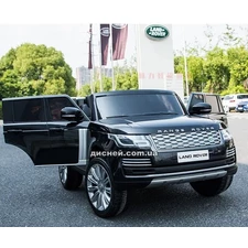 Детский электромобиль M 4175 EBLR-2 Land Rover, двухместный, черный фото 37