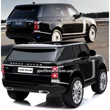 Детский электромобиль M 4175 EBLR-2 Land Rover, двухместный, черный фото 63
