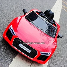 Детский электромобиль M 4190 EBLR-3 Audi, кожаное сиденье, красный купить