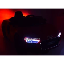 Детский электромобиль M 4190 EBLR-3 Audi, кожаное сиденье, красный фото 41