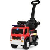 Детский электромобиль-толокар M 4166 BLR-3, Пожарная, с пультом