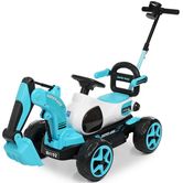 Детский трактор M 4192-4, электромобиль, синий