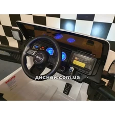 Детский электромобиль M 4176 EBLR-2, Jeep Wrangler, кожаное сиденье фото 16
