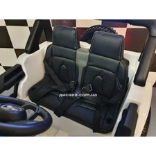 Детский электромобиль M 4176 EBLR-2, Jeep Wrangler, кожаное сиденье фото 11