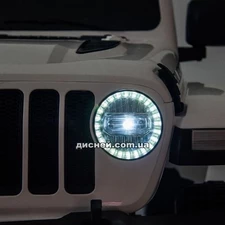 Детский электромобиль M 4176 EBLR-3, Jeep Wrangler, кожаное сиденье фото 92