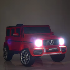 Детский электромобиль M 4214 EBLR-2 Mercedes, кожаное сиденье фото 11