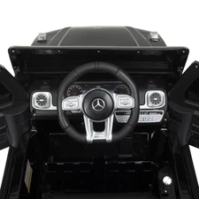 Детский электромобиль M 4214 EBLR-2 Mercedes, кожаное сиденье фото 31