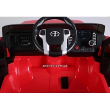 Детский электромобиль JJ 2125 EBLR-1, Toyota Tundra, белый фото 71