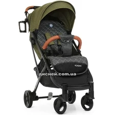 Коляска детская M 3910 YOGA II Mossy Green, зеленая
