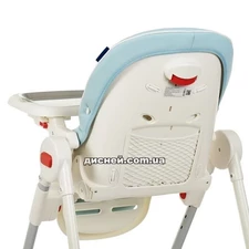 Стульчик ME 1037 CRYSTAL Milk Sky Blue, для кормления, голубой фото 54