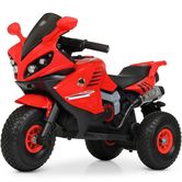Детский мотоцикл M 4216 AL-3, надувные колеса, красный
