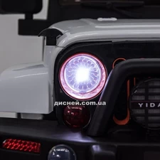 Детский электромобиль T-7842 EVA RED Jeep, мягкие колеса фото 71