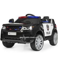 Купить Детский электромобиль M 2775 EBLR-1-2 Police, мягкое сиденье